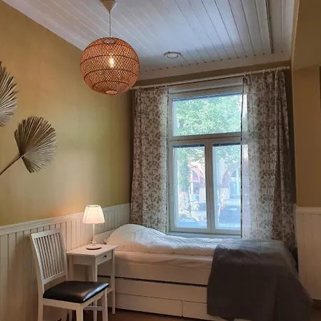 Large In A 19th-century Wooden House In The Center Of