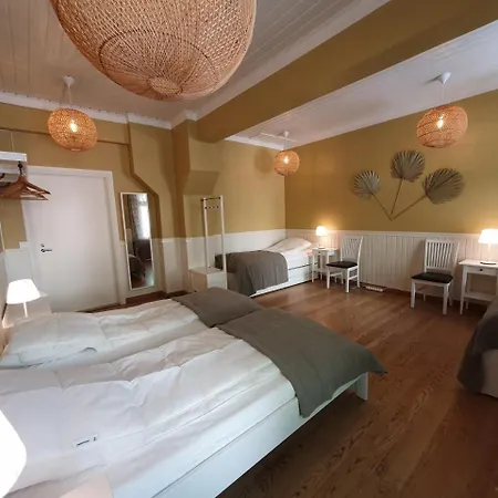 Large In A 19th-century Wooden House In The Center Of