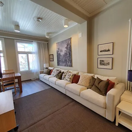 Large In A 19th-century Wooden House In The Center Of * Hangö