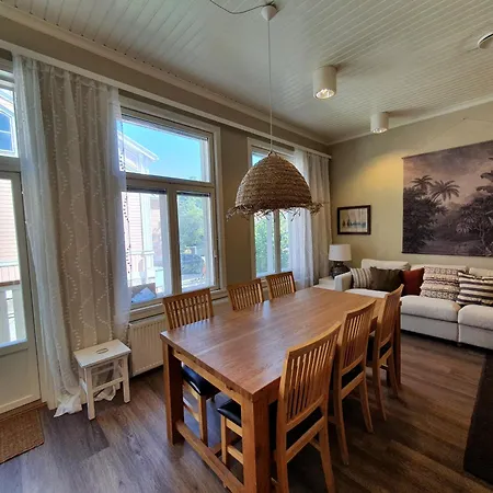 Large In A 19th-century Wooden House In The Center Of * Hangö